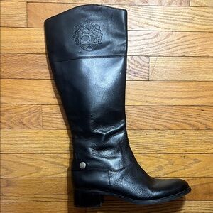 Etienne Aigner Black Over the Knee Boots